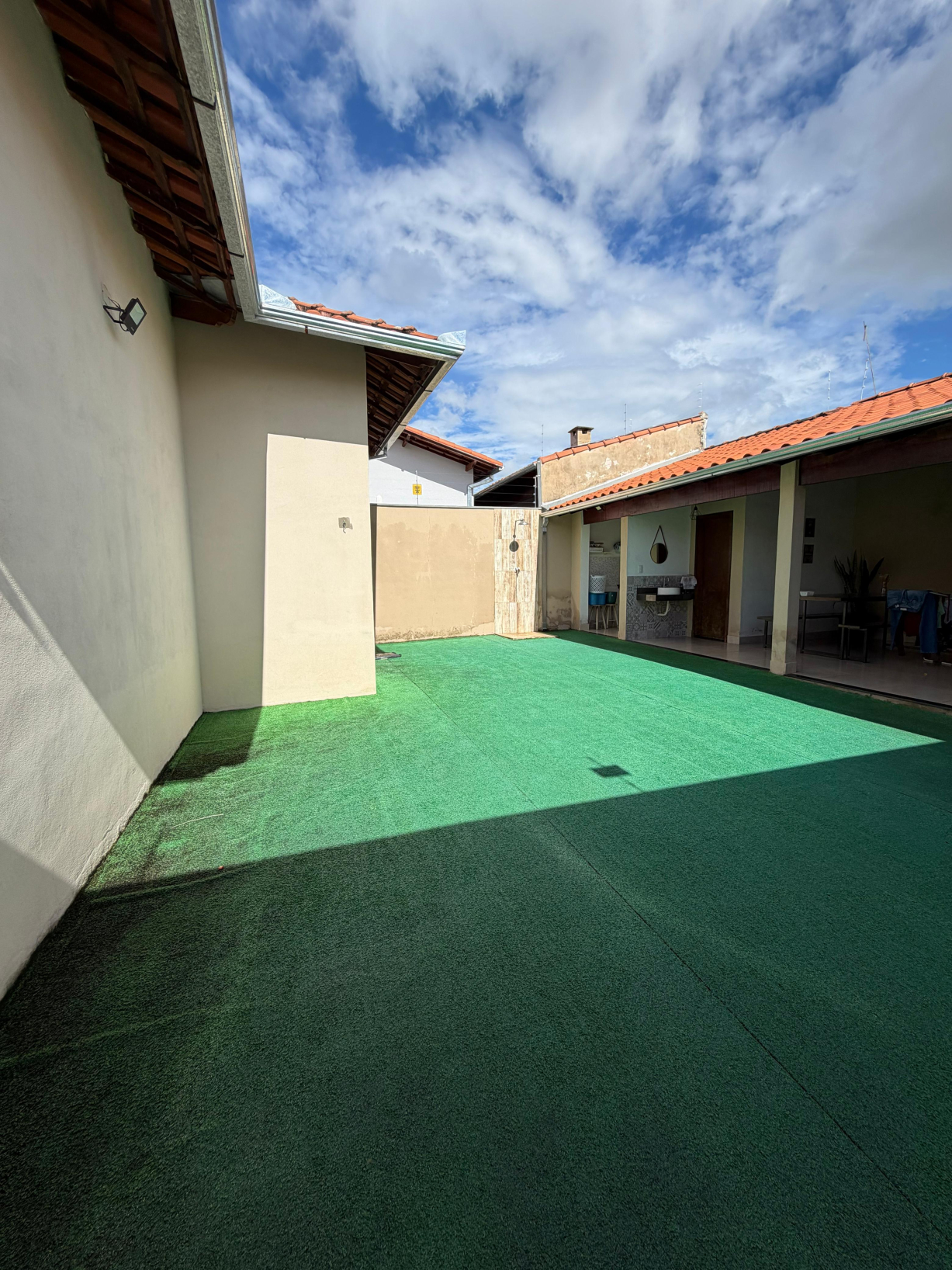 vista para área gourmet