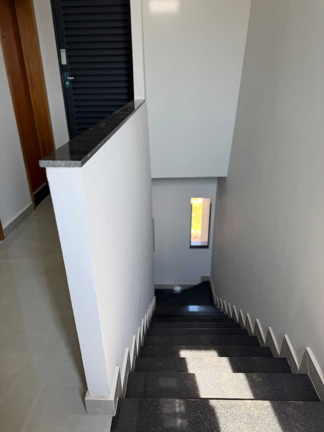 escada de entrada
